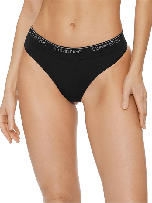 CALVIN KLEIN Perizoma Underwear in lyocell CALVIN KLEIN | 000QF7095EUB1